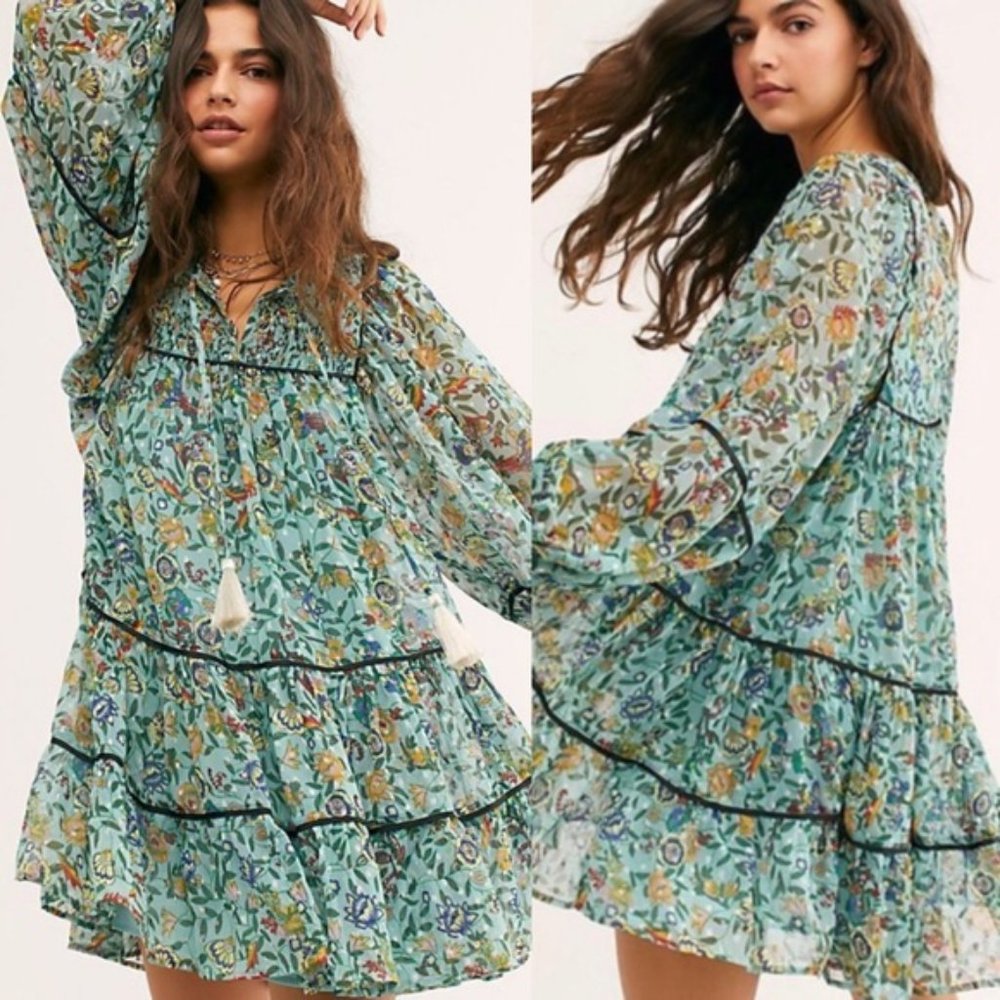 Free People Free Swinging Mini Dress